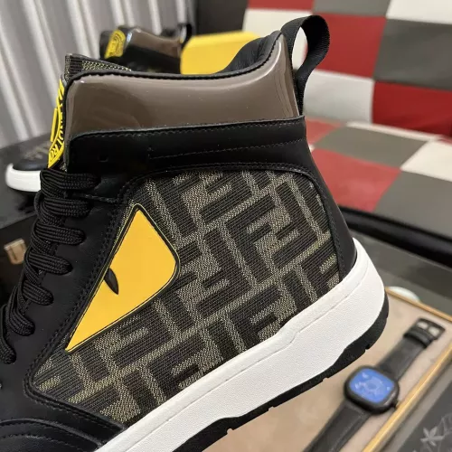 Replica Fendi High Tops Casual Shoes For Men #1274152 $80.00 USD for Wholesale