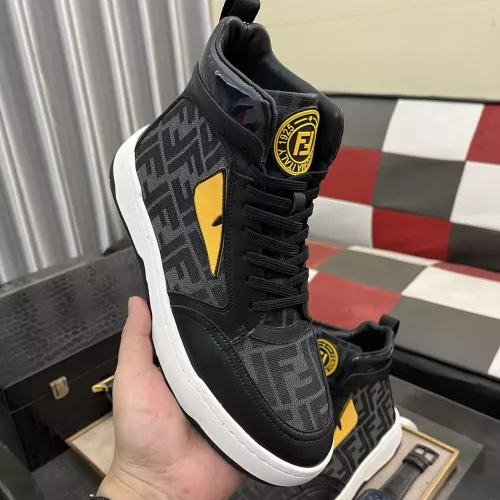 Replica Fendi High Tops Casual Shoes For Men #1274153 $80.00 USD for Wholesale