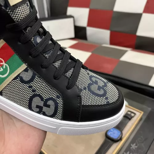 Replica Gucci High Tops Shoes For Men #1274193 $80.00 USD for Wholesale