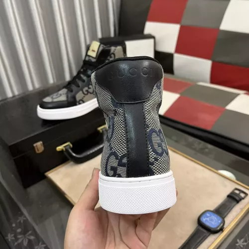 Replica Gucci High Tops Shoes For Men #1274193 $80.00 USD for Wholesale