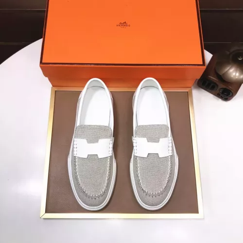 Replica Hermes Casual Shoes For Men #1274195 $98.00 USD for Wholesale