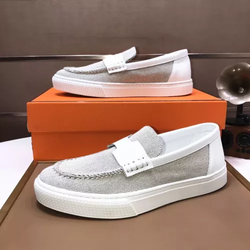 Replica Hermes Casual Shoes For Men #1274195 $98.00 USD for Wholesale