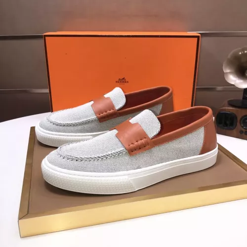 Replica Hermes Casual Shoes For Men #1274196 $98.00 USD for Wholesale