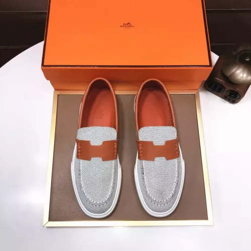 Replica Hermes Casual Shoes For Men #1274196 $98.00 USD for Wholesale