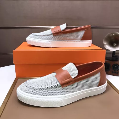 Replica Hermes Casual Shoes For Men #1274196 $98.00 USD for Wholesale