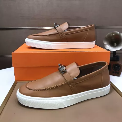 Replica Hermes Casual Shoes For Men #1274198 $102.00 USD for Wholesale