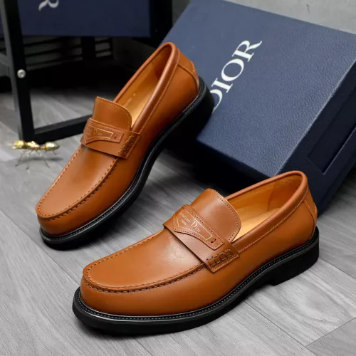 Christian Dior Leather Shoes For Men #1274227 $88.00 USD, Wholesale Replica Christian Dior Leather Shoes