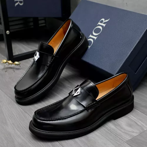 Christian Dior Leather Shoes For Men #1274231 $88.00 USD, Wholesale Replica Christian Dior Leather Shoes