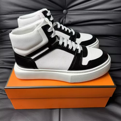 Hermes High Tops Shoes For Men #1274235 $82.00 USD, Wholesale Replica Hermes High Tops Shoes