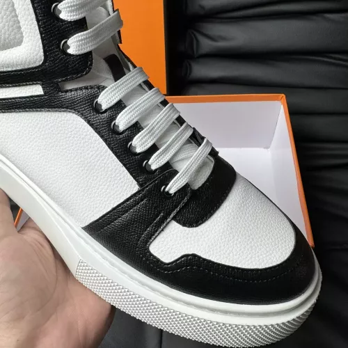 Replica Hermes High Tops Shoes For Men #1274235 $82.00 USD for Wholesale