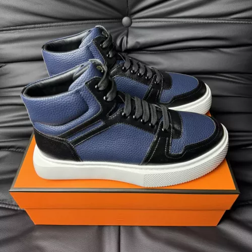 Hermes High Tops Shoes For Men #1274236 $82.00 USD, Wholesale Replica Hermes High Tops Shoes