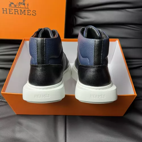 Replica Hermes High Tops Shoes For Men #1274236 $82.00 USD for Wholesale