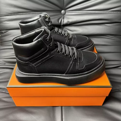 Hermes High Tops Shoes For Men #1274239 $82.00 USD, Wholesale Replica Hermes High Tops Shoes