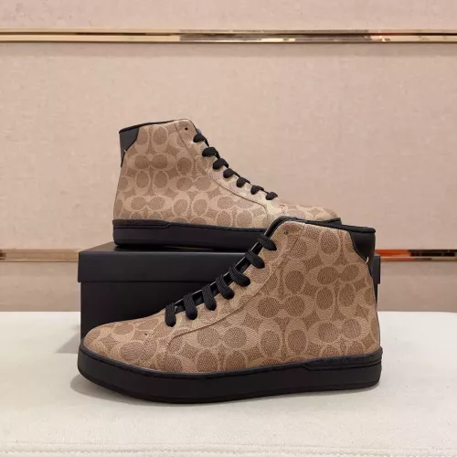 Coach High Tops Shoes For Men #1274262 $82.00 USD, Wholesale Replica Coach High Tops Shoes