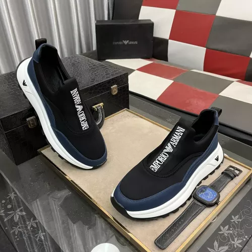 Replica Armani Casual Shoes For Men #1274276 $80.00 USD for Wholesale