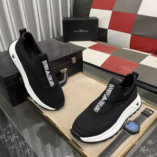 Replica Armani Casual Shoes For Men #1274277 $80.00 USD for Wholesale