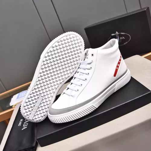 Replica Prada High Top Shoes For Men #1274294 $82.00 USD for Wholesale