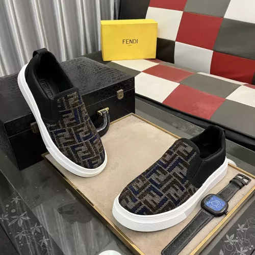 Fendi Casual Shoes For Men #1274332 $72.00 USD, Wholesale Replica Fendi Casual Shoes