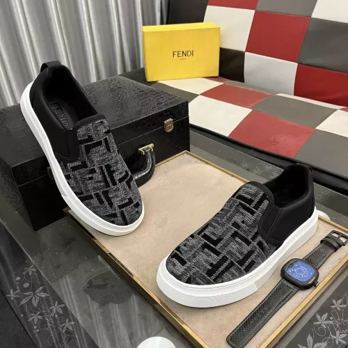 Fendi Casual Shoes For Men #1274333 $72.00 USD, Wholesale Replica Fendi Casual Shoes