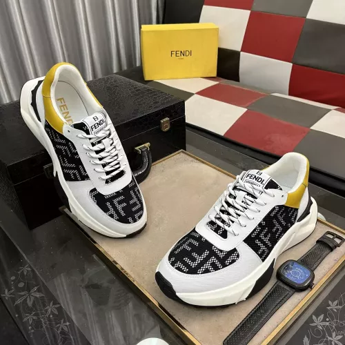 Replica Fendi Casual Shoes For Men #1274348 $82.00 USD for Wholesale