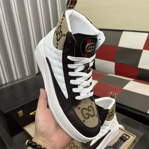 Replica Gucci High Tops Shoes For Men #1274351 $80.00 USD for Wholesale