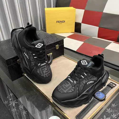 Replica Fendi Casual Shoes For Men #1274381 $98.00 USD for Wholesale