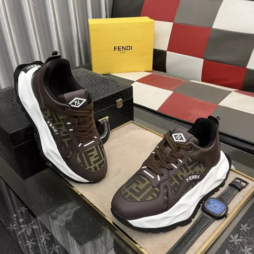 Replica Fendi Casual Shoes For Men #1274383 $98.00 USD for Wholesale