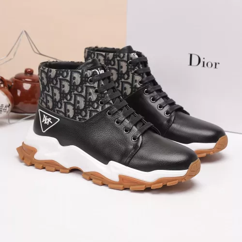 Replica Christian Dior High Top Shoes For Women #1274432 $82.00 USD for Wholesale