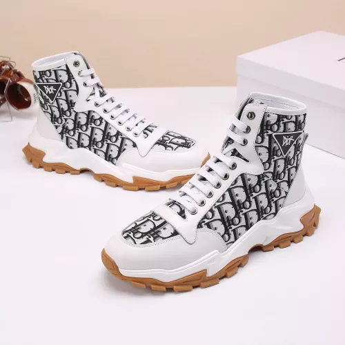 Replica Christian Dior High Top Shoes For Women #1274433 $80.00 USD for Wholesale