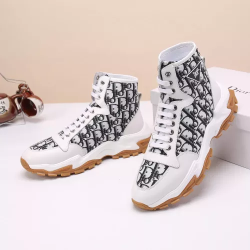 Replica Christian Dior High Top Shoes For Women #1274433 $80.00 USD for Wholesale