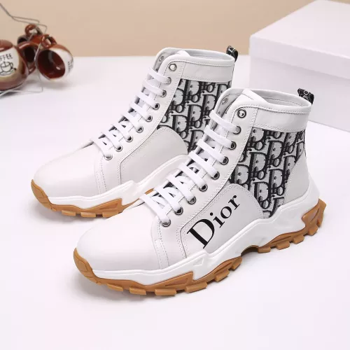 Christian Dior High Top Shoes For Women #1274435 $82.00 USD, Wholesale Replica Christian Dior High Top Shoes