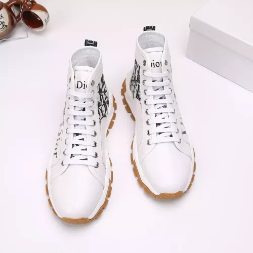 Replica Christian Dior High Top Shoes For Women #1274435 $82.00 USD for Wholesale