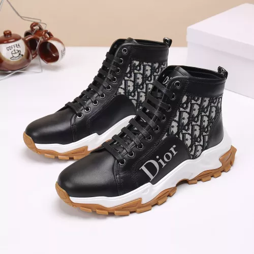 Christian Dior High Top Shoes For Women #1274436 $82.00 USD, Wholesale Replica Christian Dior High Top Shoes