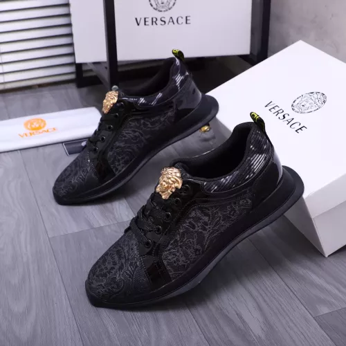 Replica Versace Casual Shoes For Men #1274440 $72.00 USD for Wholesale