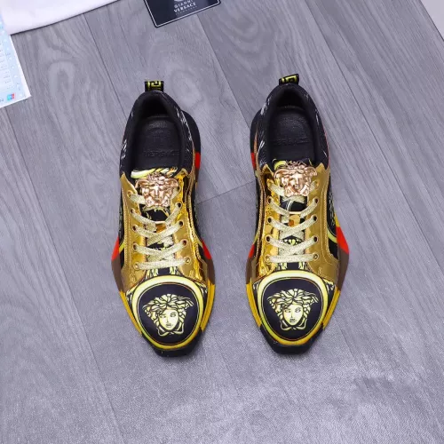 Replica Versace Casual Shoes For Men #1274443 $72.00 USD for Wholesale