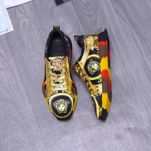 Replica Versace Casual Shoes For Men #1274443 $72.00 USD for Wholesale