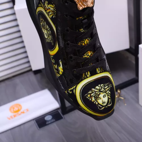 Replica Versace High Tops Shoes For Women #1274453 $76.00 USD for Wholesale