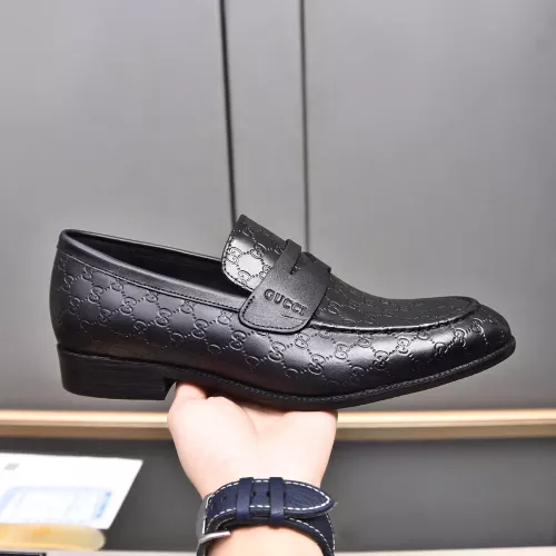 Replica Gucci Oxfords Shoes For Women #1274456 $92.00 USD for Wholesale