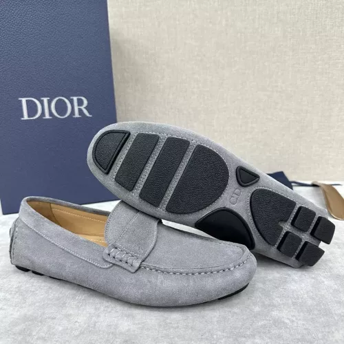 Replica Christian Dior Leather Shoes For Women #1274458 $130.00 USD for Wholesale