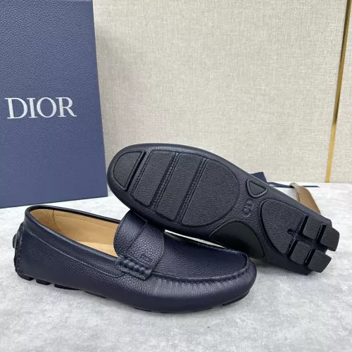 Replica Christian Dior Leather Shoes For Women #1274461 $130.00 USD for Wholesale