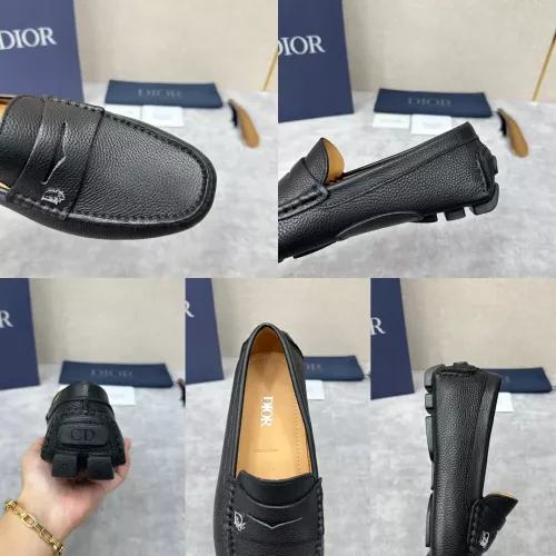 Replica Christian Dior Leather Shoes For Women #1274465 $130.00 USD for Wholesale