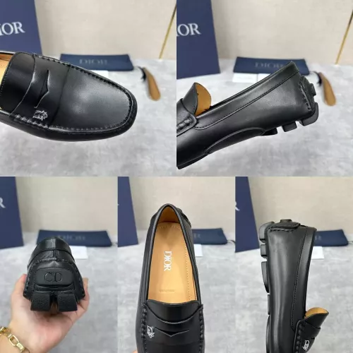 Replica Christian Dior Leather Shoes For Women #1274466 $130.00 USD for Wholesale