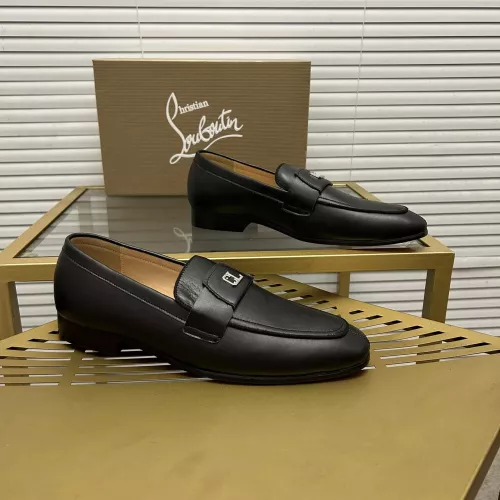 Christian Louboutin Leather Shoes For Men #1274583 $98.00 USD, Wholesale Replica Christian Louboutin Leather Shoes