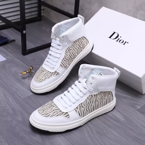 Christian Dior High Top Shoes For Men #1274595 $80.00 USD, Wholesale Replica Christian Dior High Top Shoes