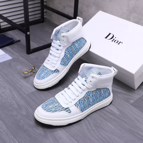 Christian Dior High Top Shoes For Men #1274596 $80.00 USD, Wholesale Replica Christian Dior High Top Shoes