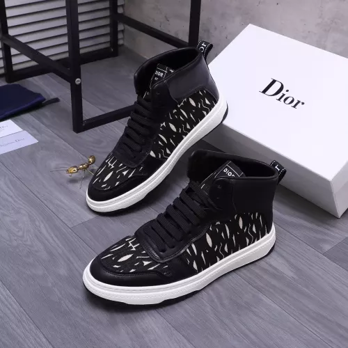 Christian Dior High Top Shoes For Men #1274597 $80.00 USD, Wholesale Replica Christian Dior High Top Shoes