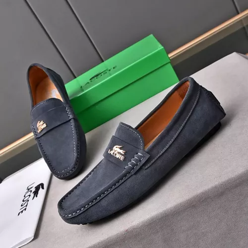 Replica Lacoste Leather Shoes For Men #1274599 $76.00 USD for Wholesale