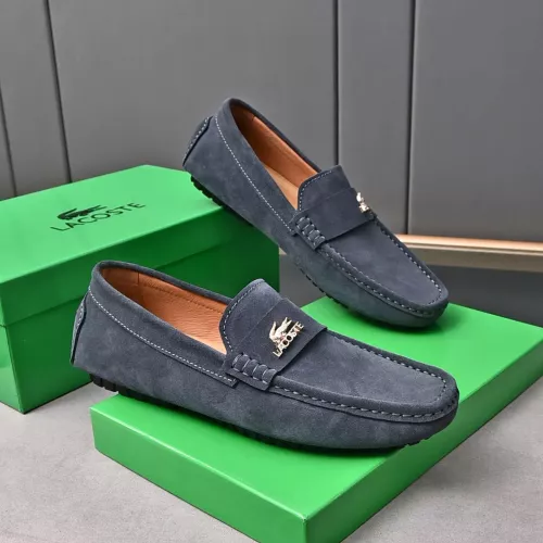 Replica Lacoste Leather Shoes For Men #1274599 $76.00 USD for Wholesale