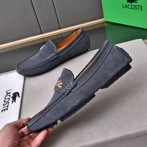 Replica Lacoste Leather Shoes For Men #1274599 $76.00 USD for Wholesale