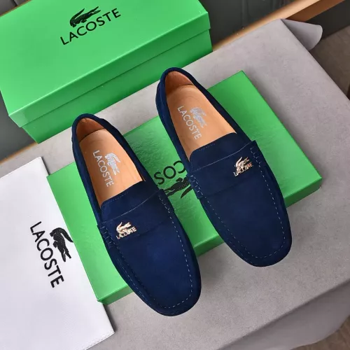 Lacoste Leather Shoes For Men #1274602 $76.00 USD, Wholesale Replica Lacoste Leather Shoes